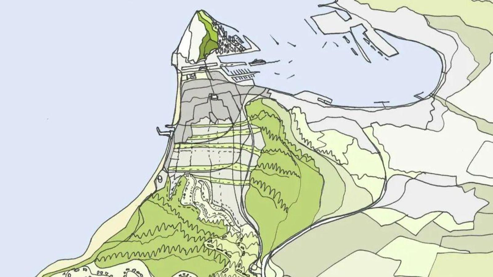La Línea, ciudad fronteriza entre dos mares (Mediterráneo y Atlántico) y bisagra de tres territorios (Gibraltar, la Bahía de Algeciras y la Costa del Sol). La Línea, ciudad fronteriza entre dos mares (Mediterráneo y Atlántico) y bisagra de tres territorios (Gibraltar, la Bahía de Algeciras y la Costa del Sol).
