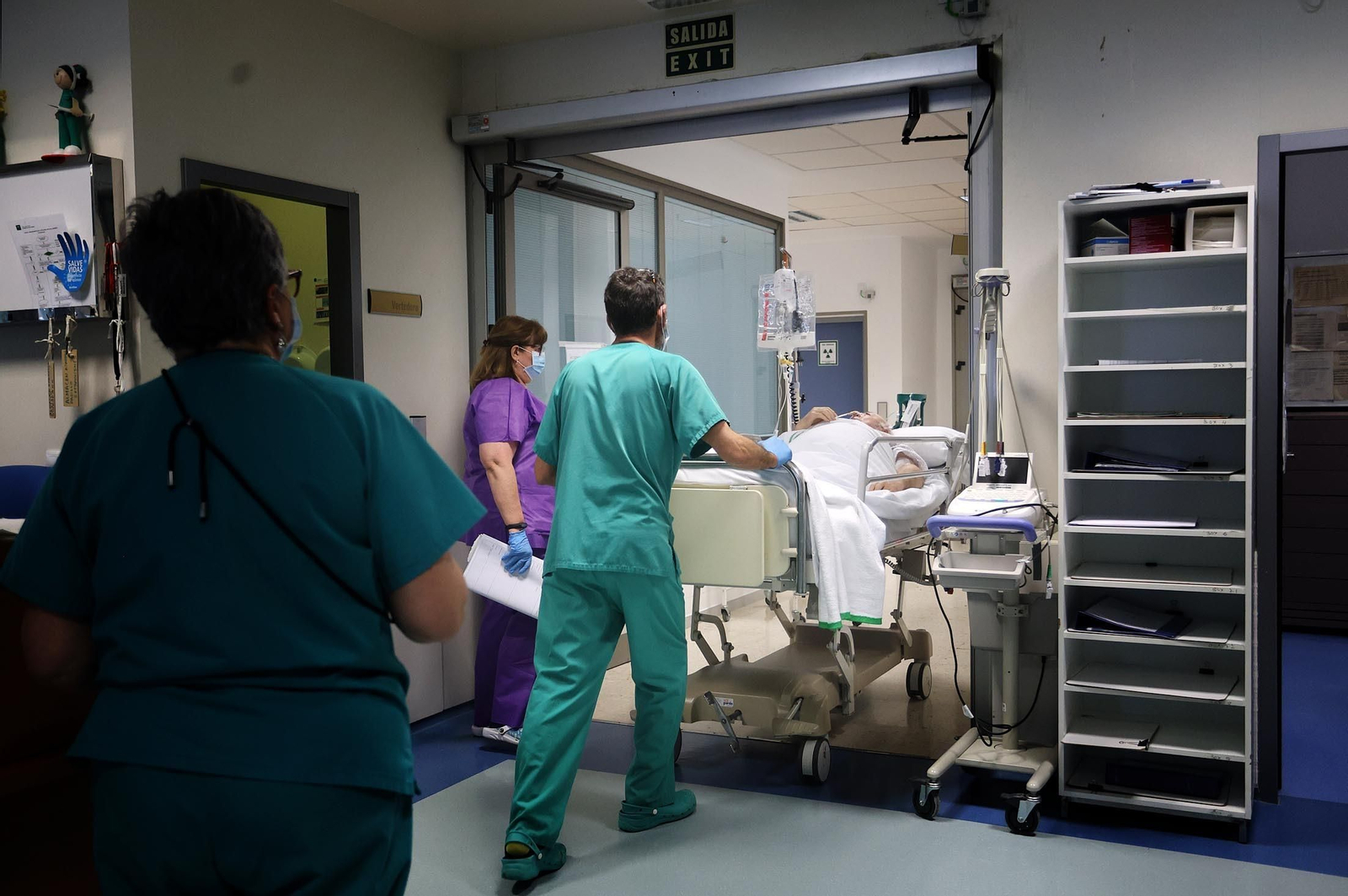 Imágenes de la UCI del Hospital Infanta Elena en Huelva