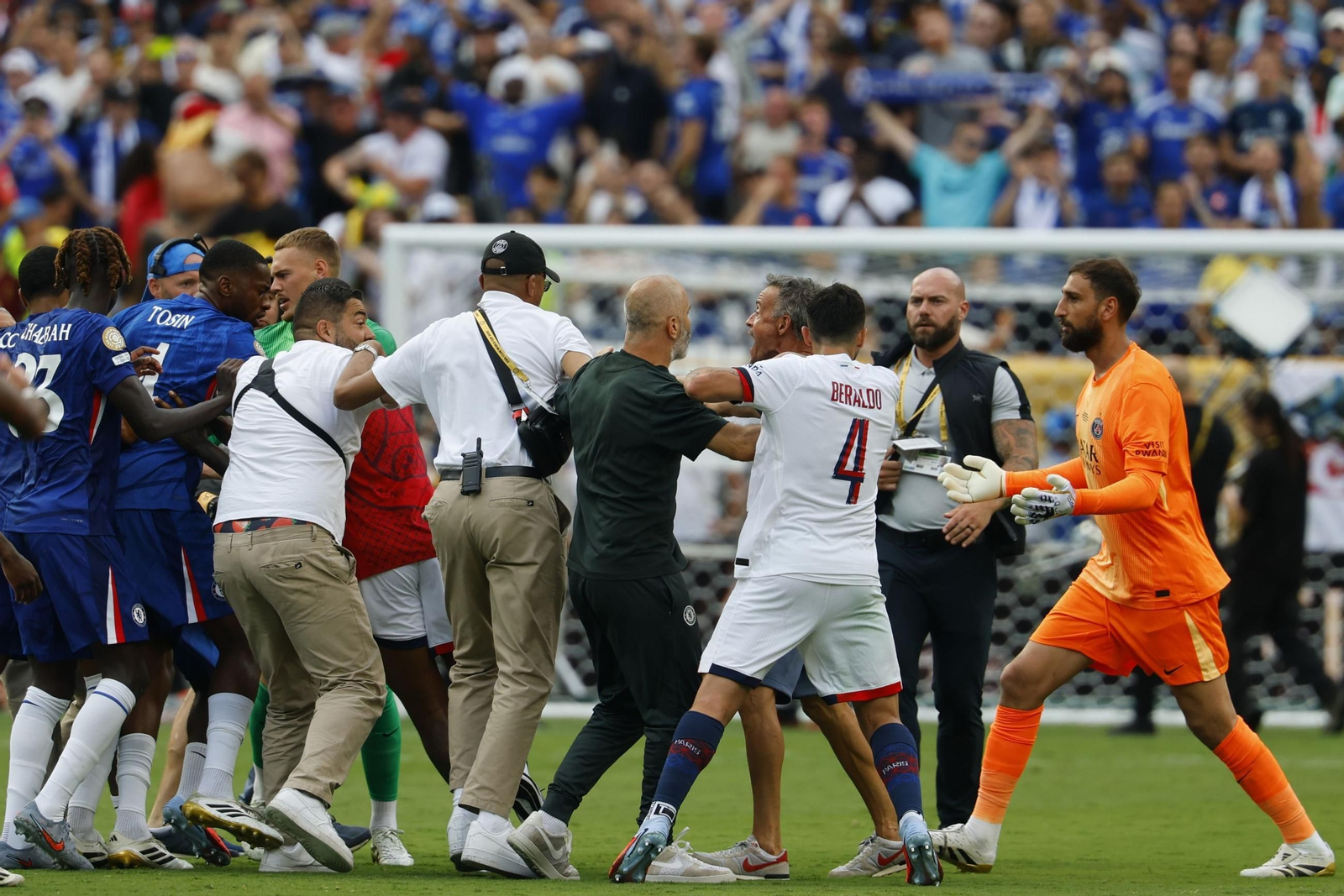 Las mejores imágenes del Chelsea-PSG