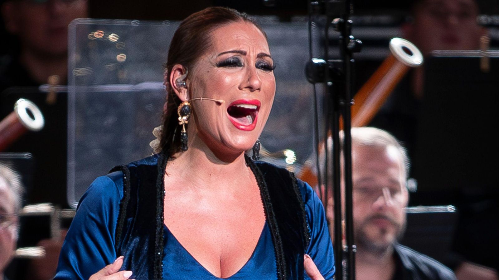 Concierto de la OCG y Marina Heredia en el Palacio de Carlos V de Granada