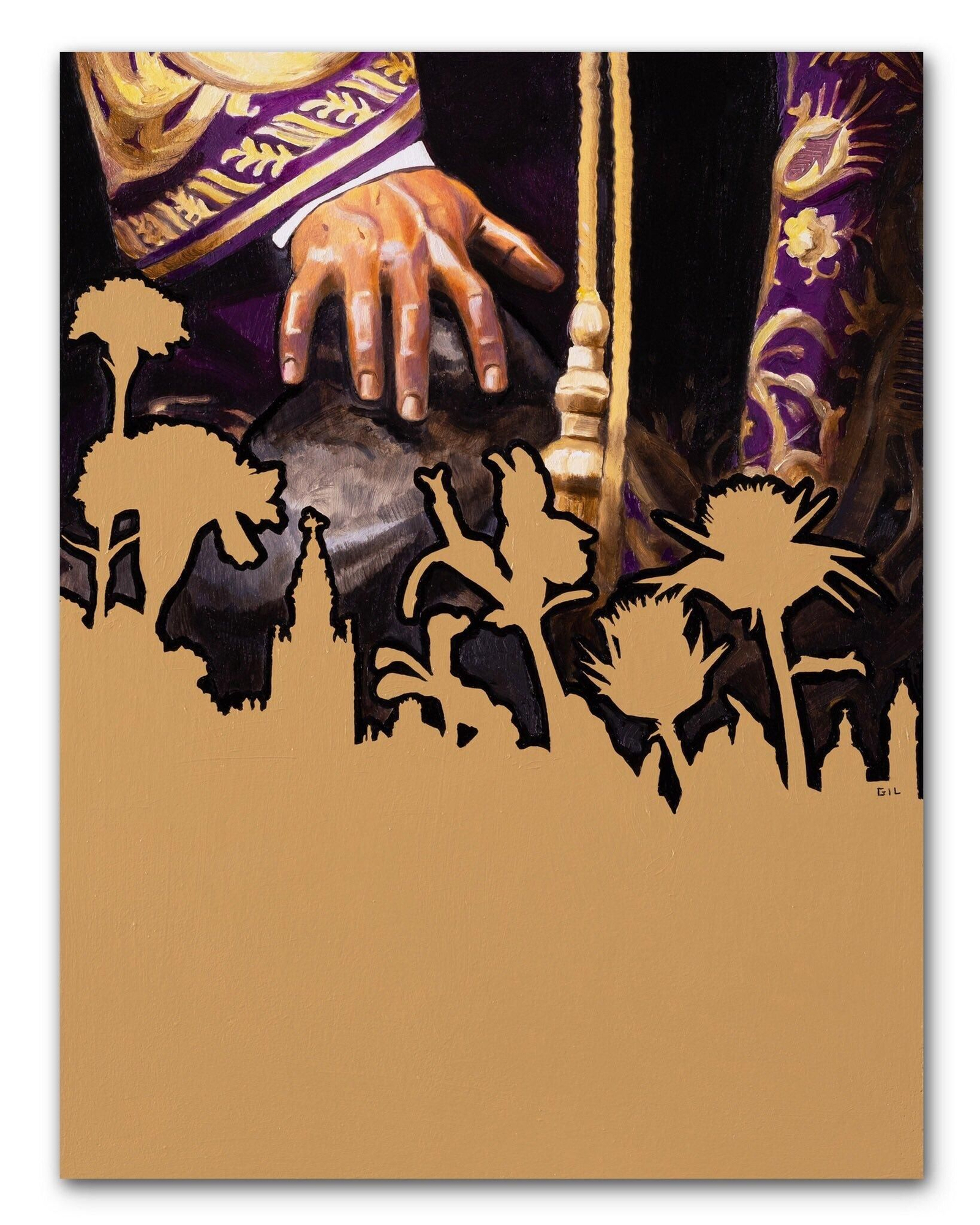 La papeleta de Ricardo Gil para la Esperanza de Triana