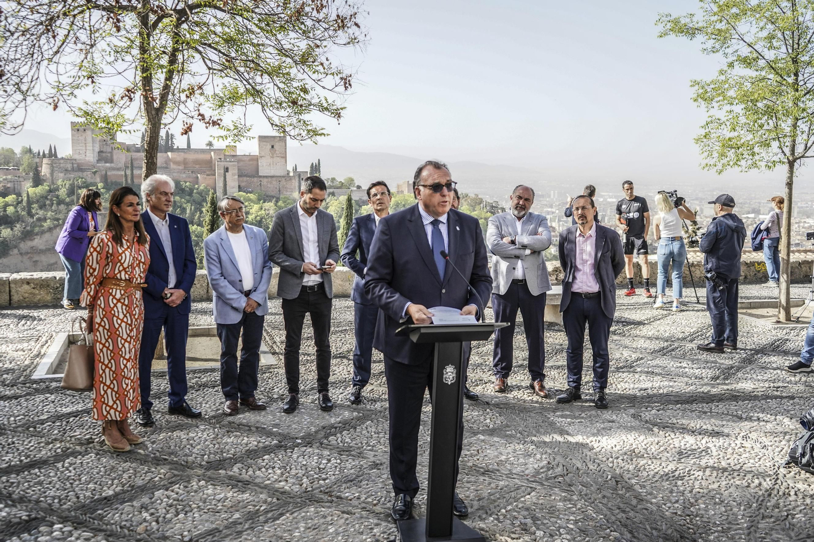 Así fue la presentación del World Padel Tour en Granada