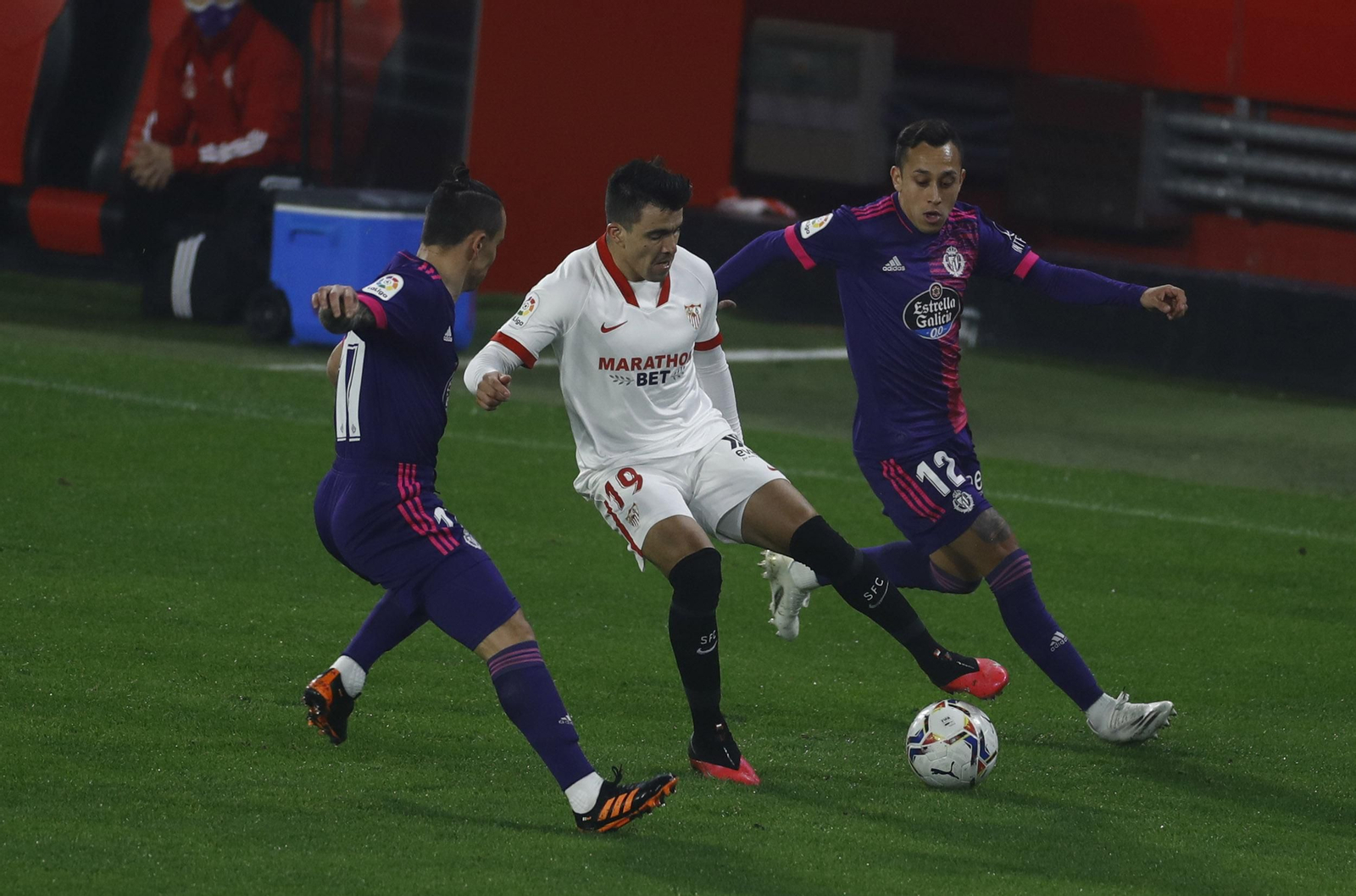Las imágenes del Sevilla-Valladolid