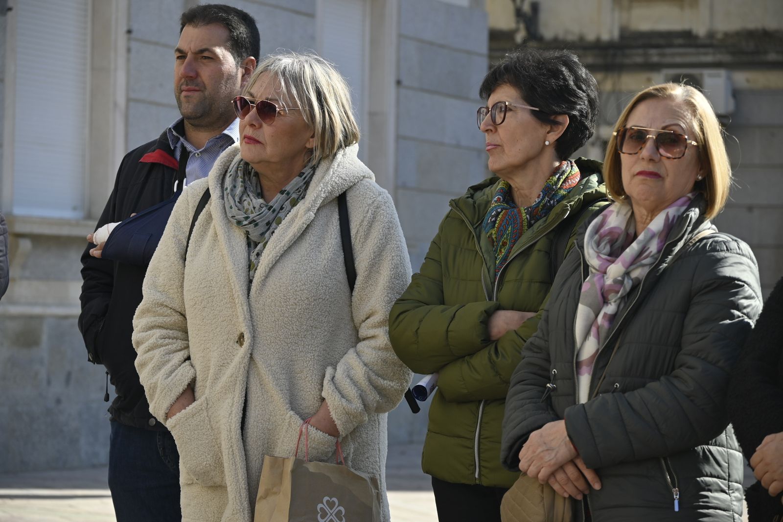 Imágenes de la lectura del llamamiento, del Día Mundial contra el Cancer.