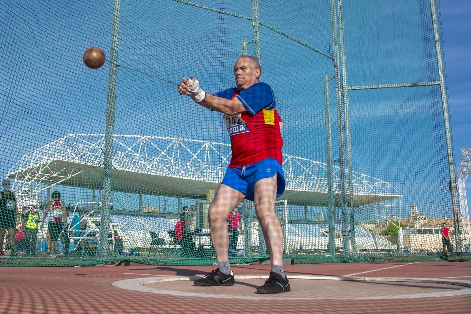 Francisco Úbeda, en acción.