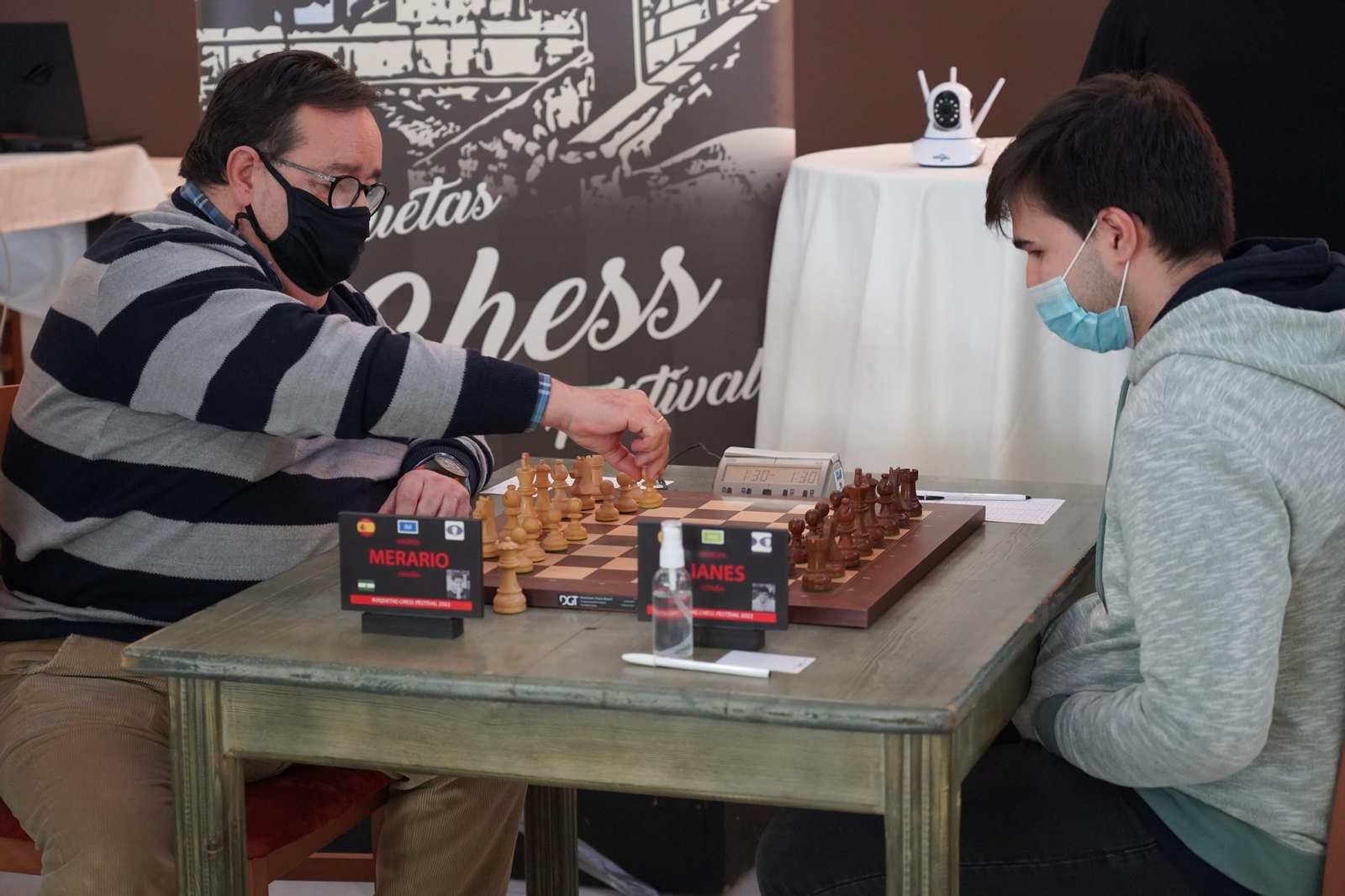 Gran expectación y ajedrez de primer nivel en el ‘Roquetas Chess Festival’