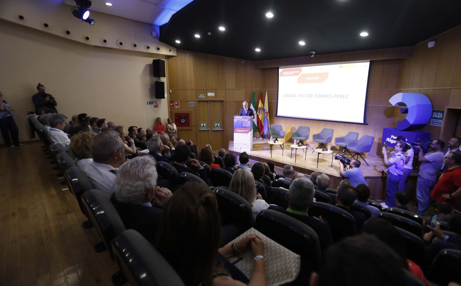 Fotos de la jornada sobre controles aduanerosen el Puerto de Algeciras