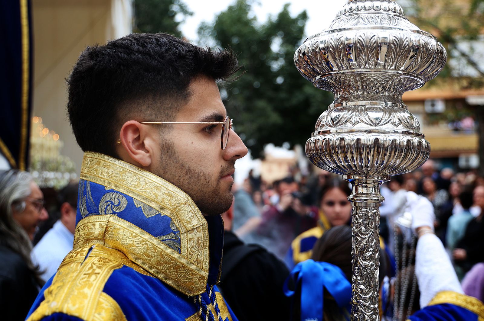 Imágenes de la procesión de la Virgen del Prado en el Viernes de Dolores