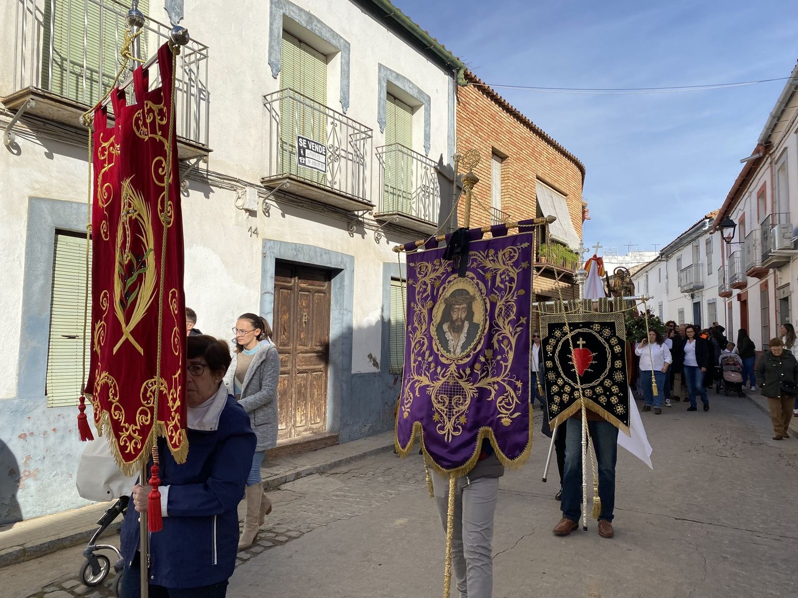 La procesión de San Andrés en Adamuz, en fotografías