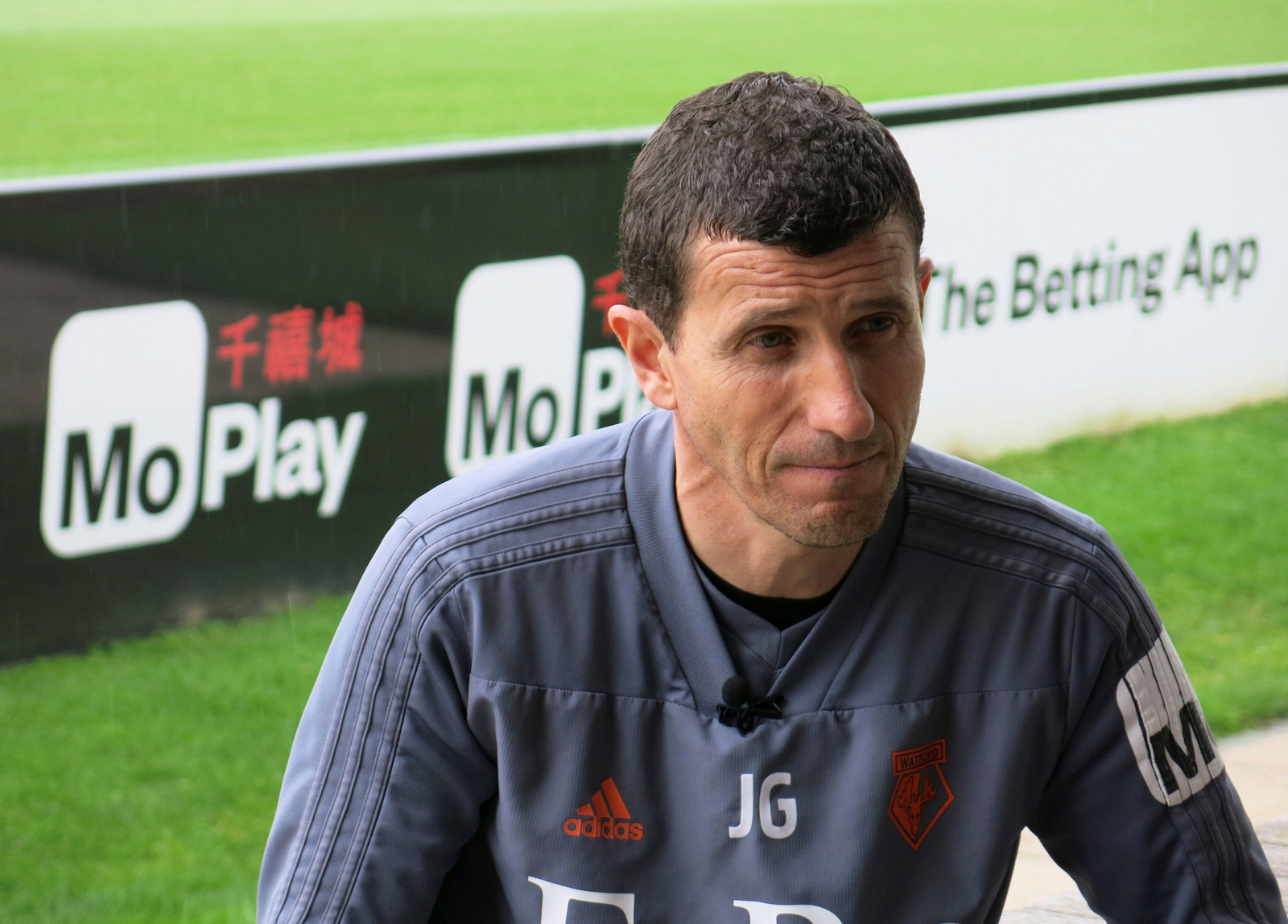 Javi Gracia, técnico del Valencia.