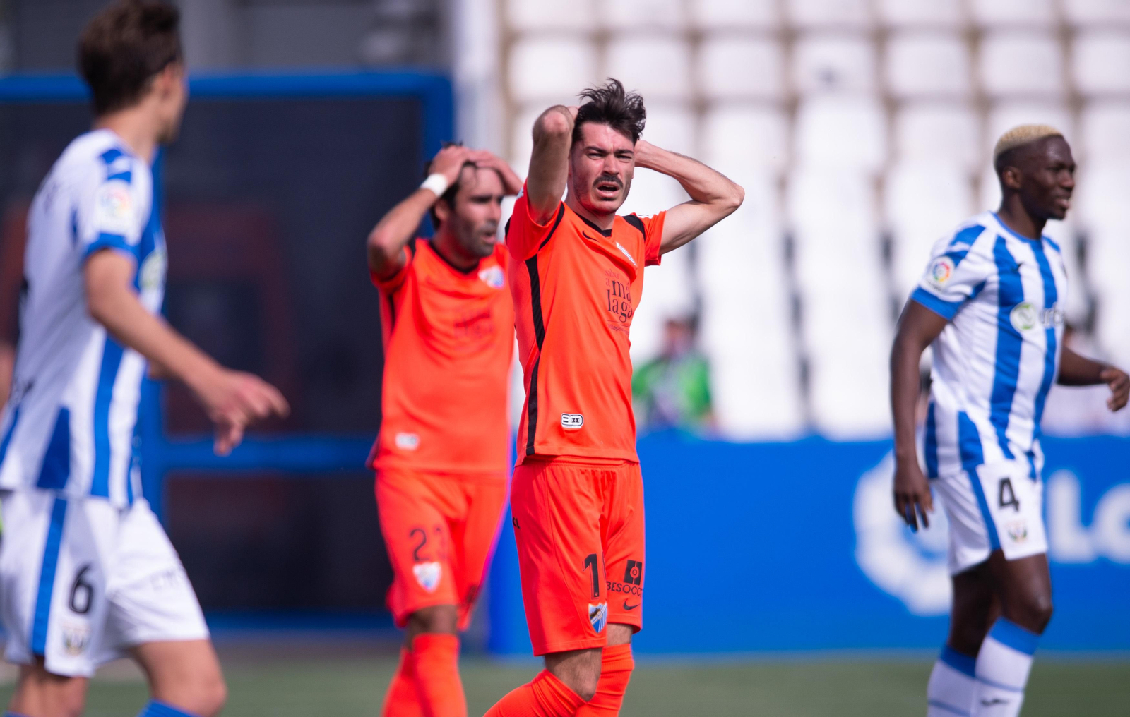 Las fotos del Leganés - Málaga CF