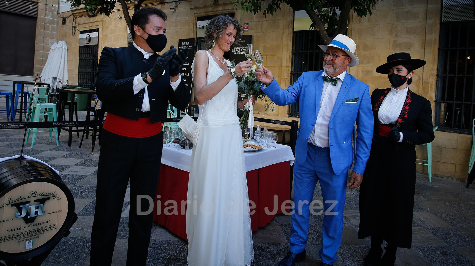 Peculiar boda de Juan Tejero con la alemana Tina Heidelberg Peculiar boda de Juan Tejero con la alemana Tina Heidelberg