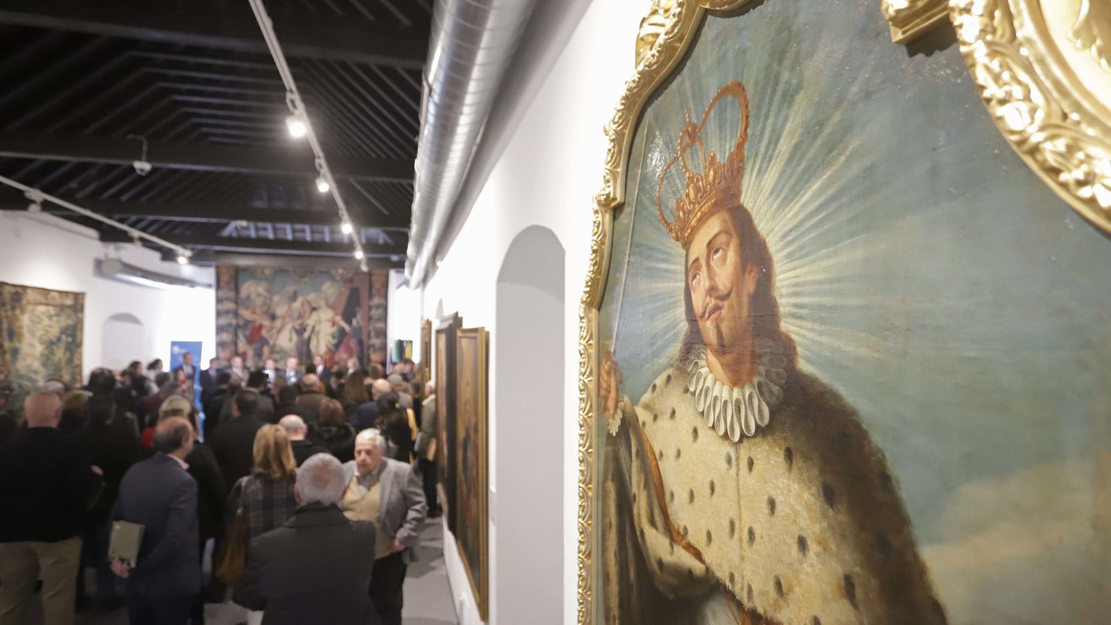 Imágenes de la inauguración de la exposición 'El Barroco en la Colección Cajasol'