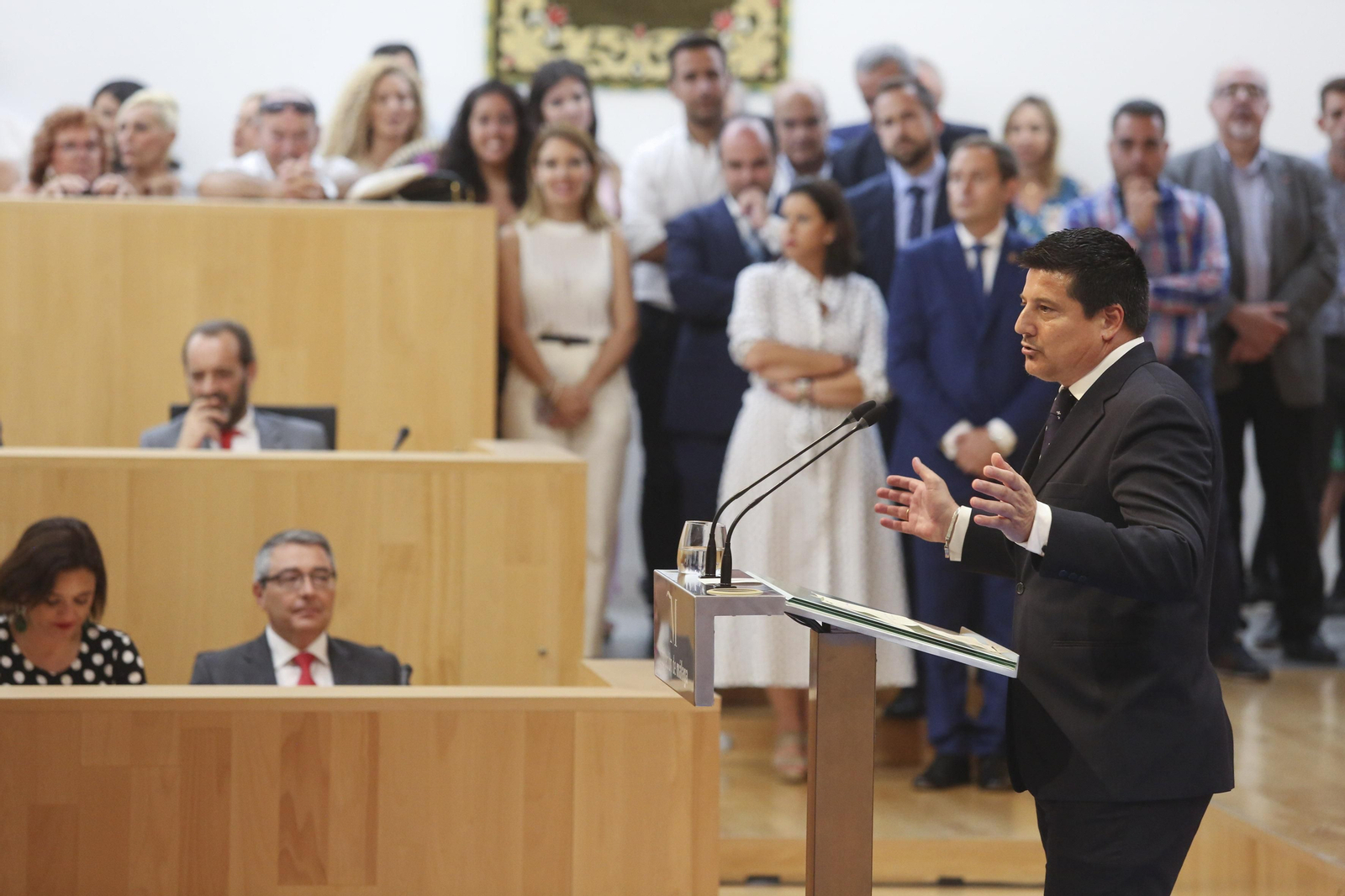 Las fotos del Pleno de la constitución de la Diputación de Málaga