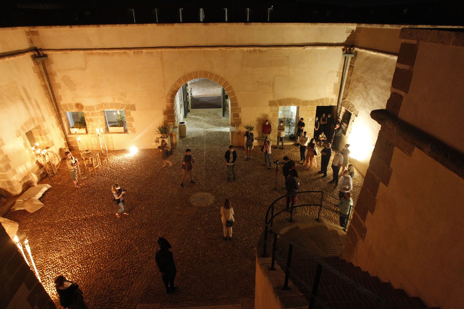 Historia teatralizada del castillo de Guardias Viejas. El Ejido