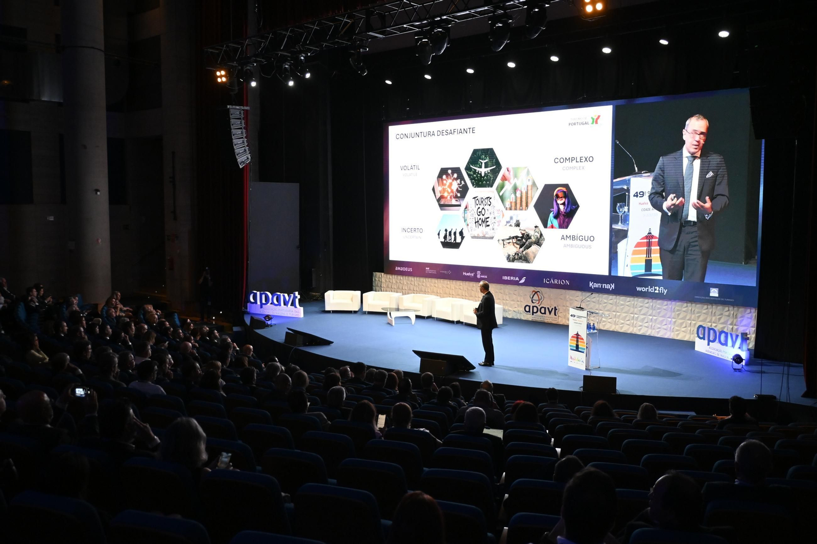 Imágenes de la inauguración del 49 Congreso de la Asociación Portuguesa de Agencias de Viajes y Turismo