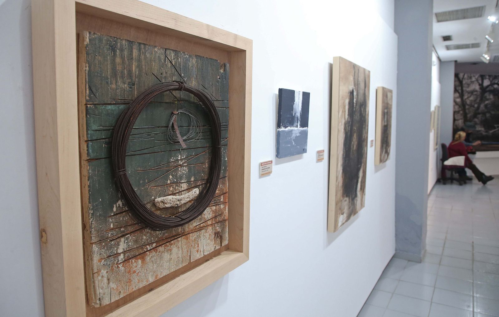 Fotos de la exposición colectiva 'Derechos Humanos' en Algeciras