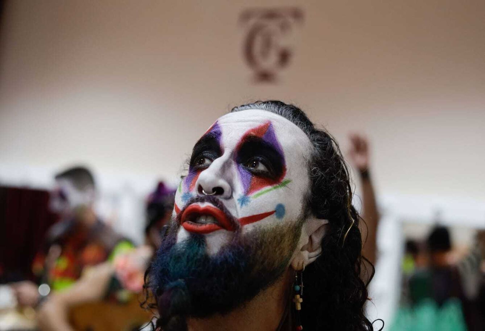 El ambiente en camerinos