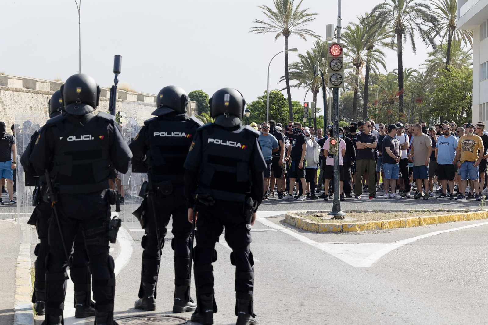 Imágenes del segundo día de huelga de los trabajadores del sector del metal en Cádiz