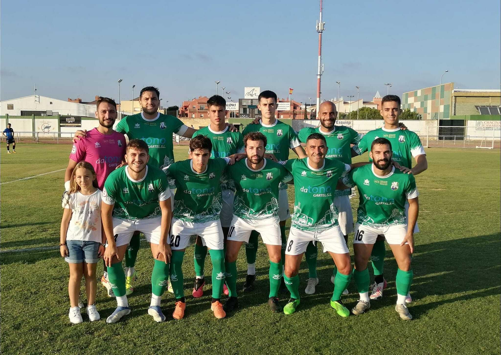 Once del CD Rota ante la UB Lebrijana