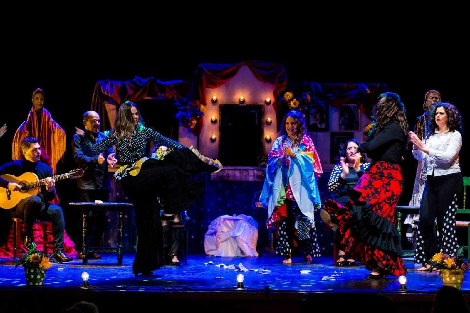 El espectáculo 'La Faraona', en el Teatro de las Cortes