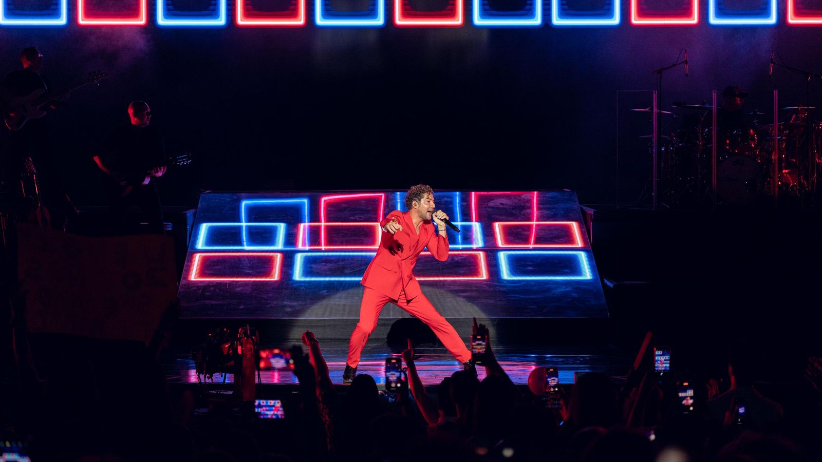 David Bisbal en concierto en Starlite de Marbella.