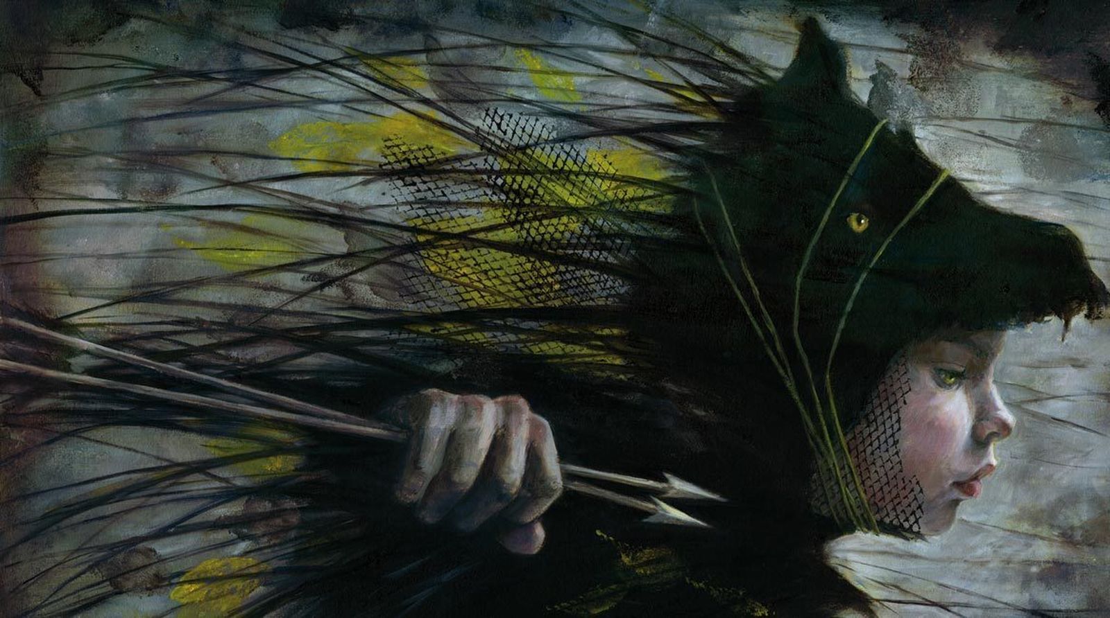 Ilustración de la Caperucita Negra de Beatriz Martín Vidal para 'Enigmas'.