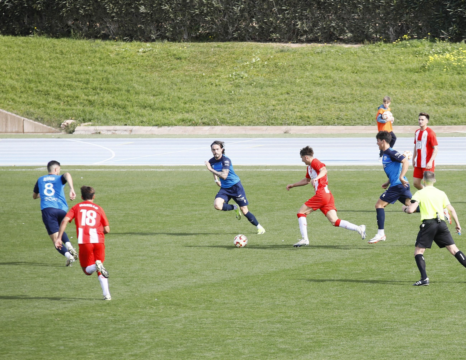Imágenes del partido entre Almeria B contra Villanovense de segunda RFEF