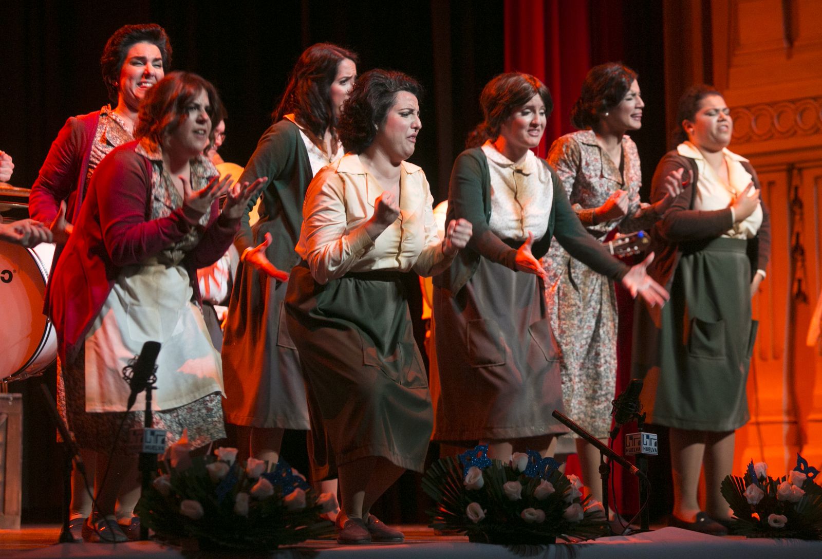 La comparsa 'Perravieja', de Sevilla.