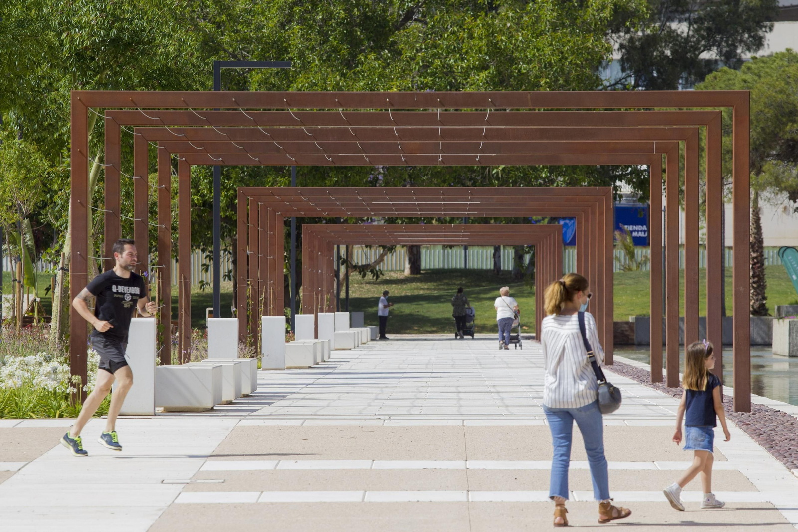 El nuevo parque de Martiricos, en fotos