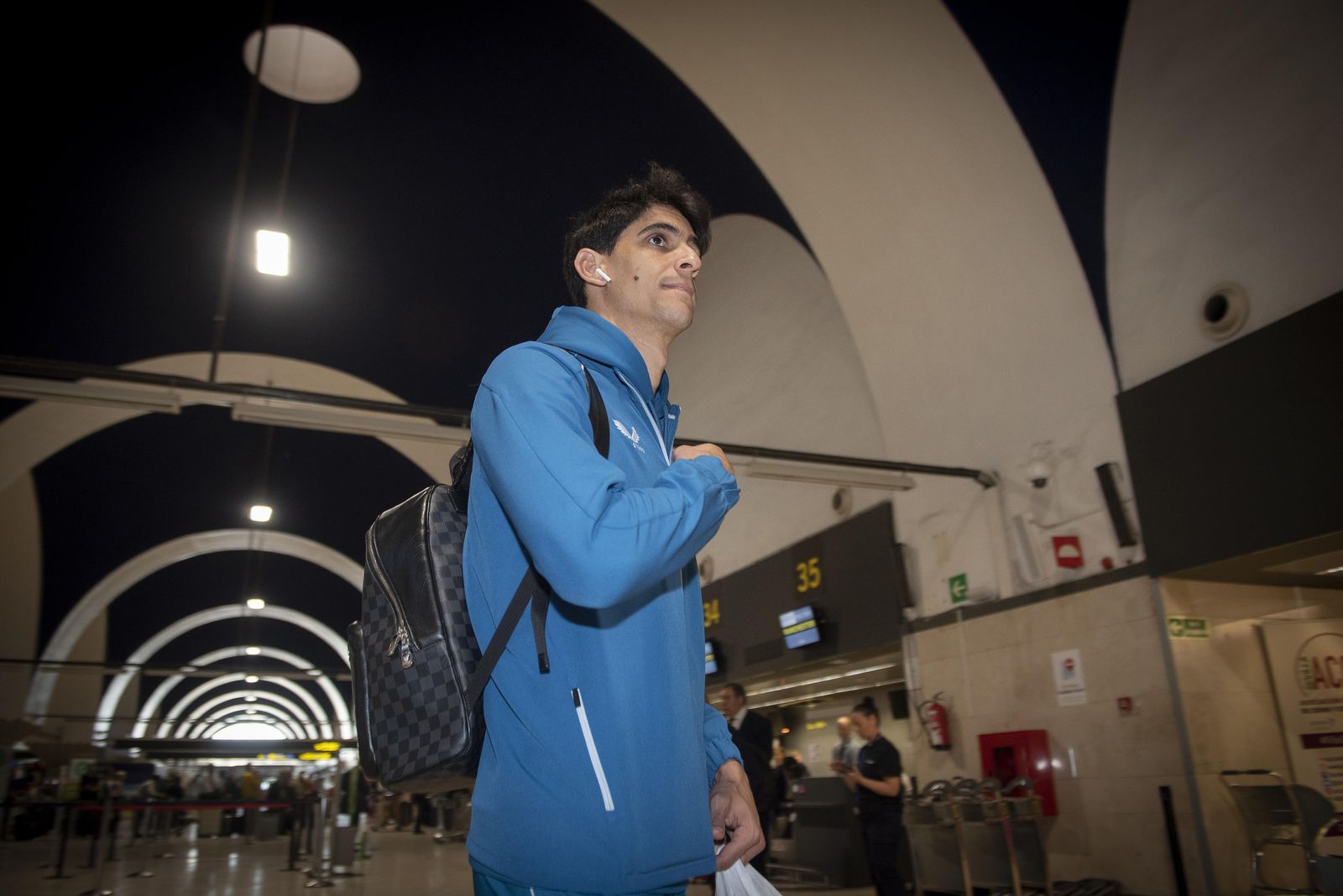 Las fotos previas al Manchester United - Sevilla