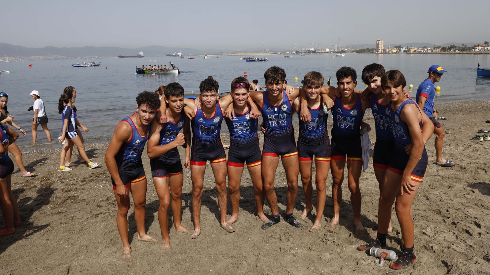 Las fotos de la tercera jornada del Campeonato de España de Remo en banco fijo, en La Línea