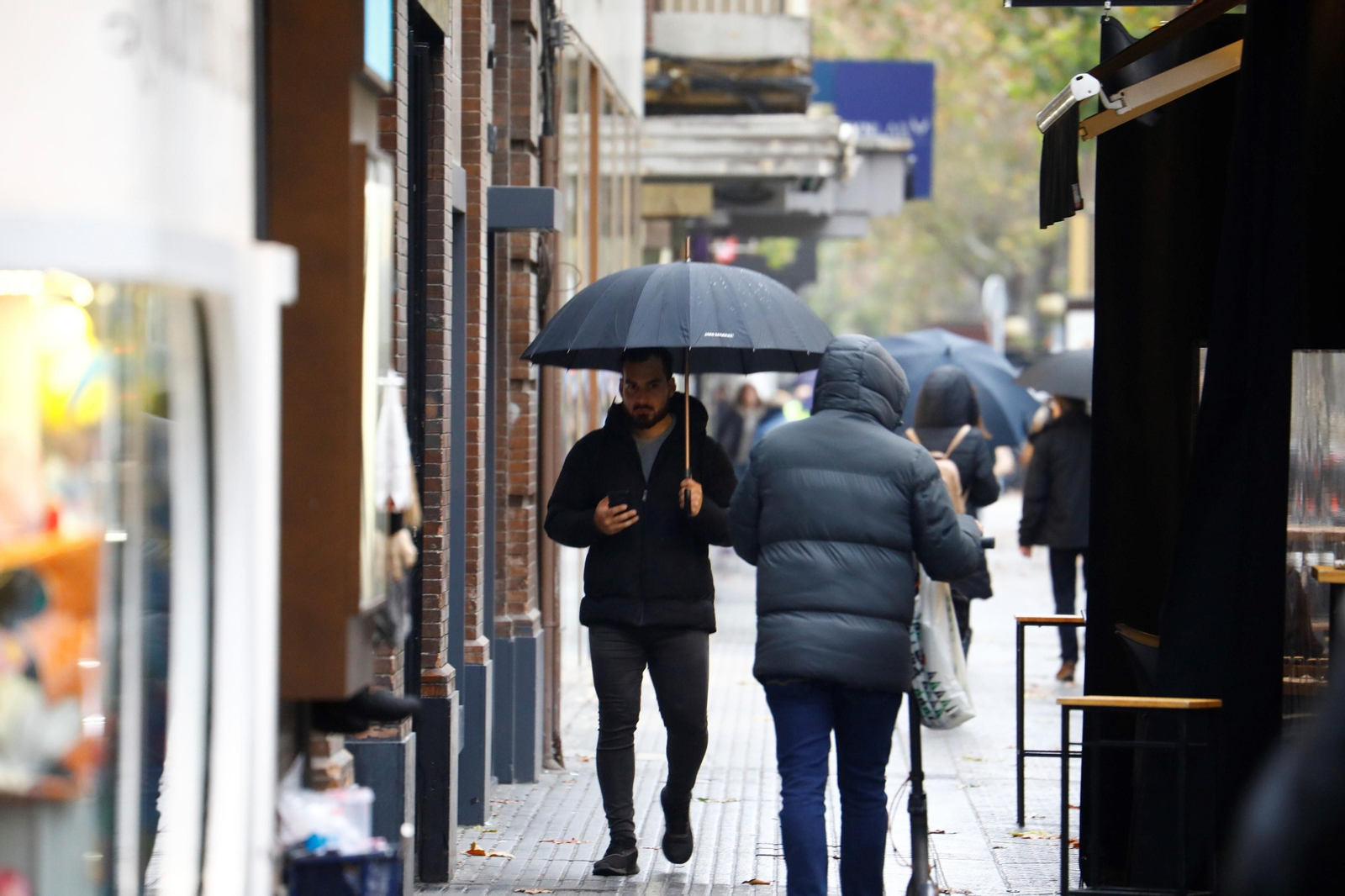 La lluvia vuelve a Córdoba con el paso de la borrasca Hipólito, en imágenes