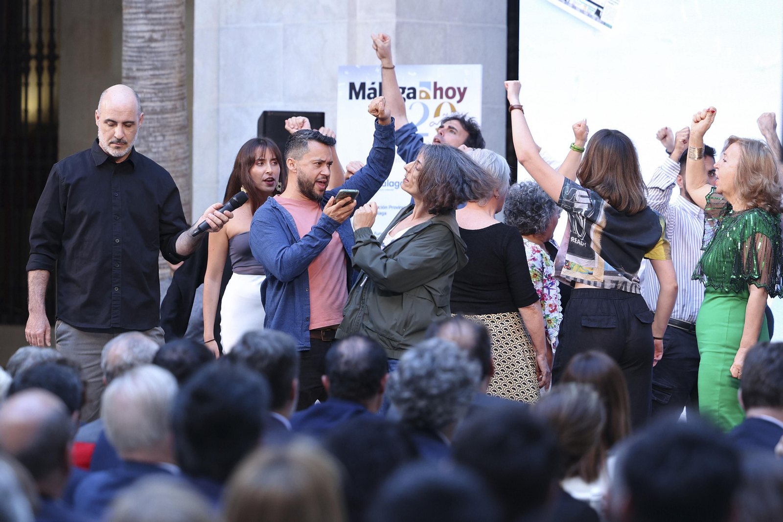 La gala del 20 aniversario de 'Málaga Hoy', en fotos