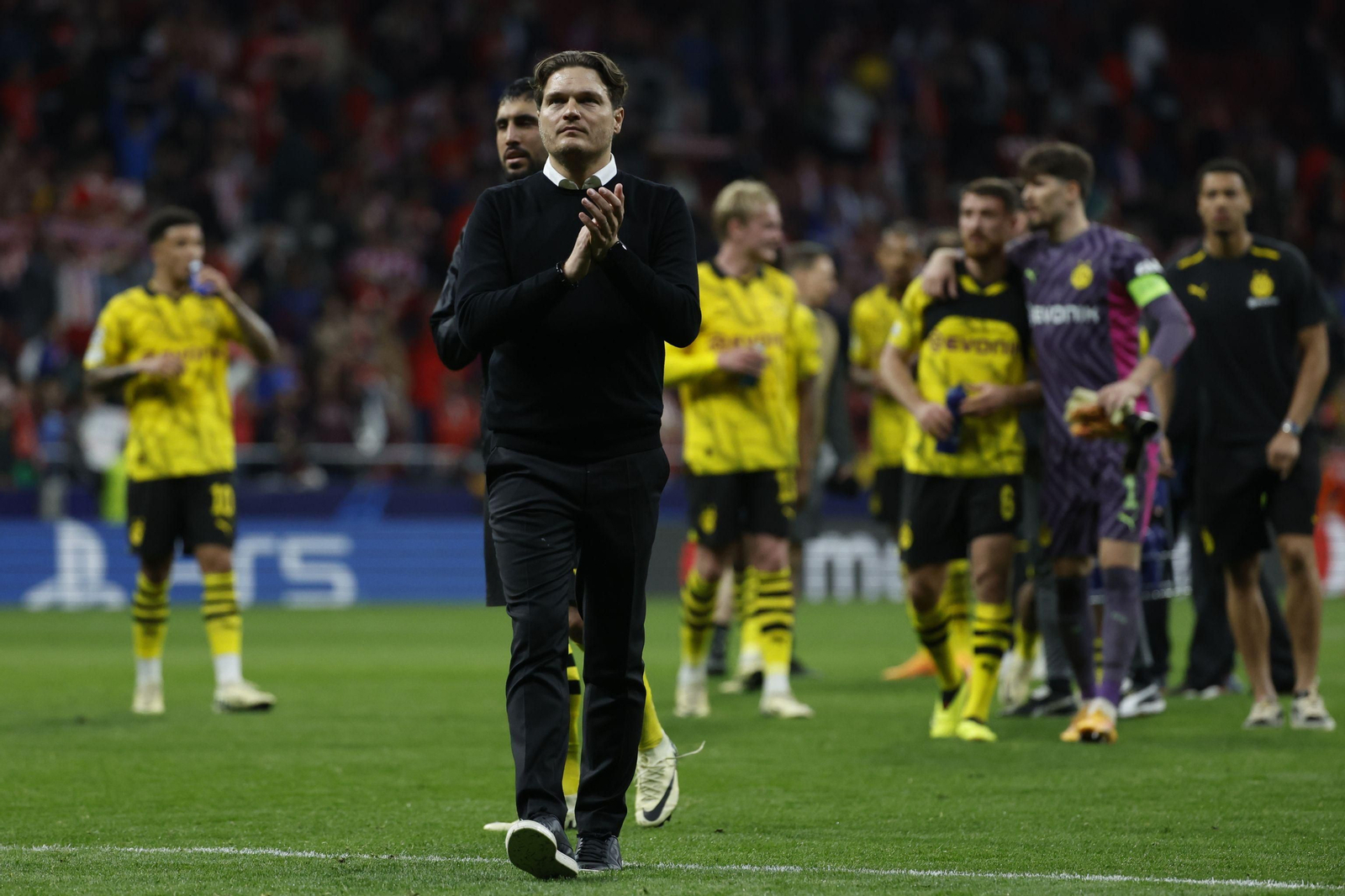 El Atlético de Madrid - Borussia Dortmund, en fotos