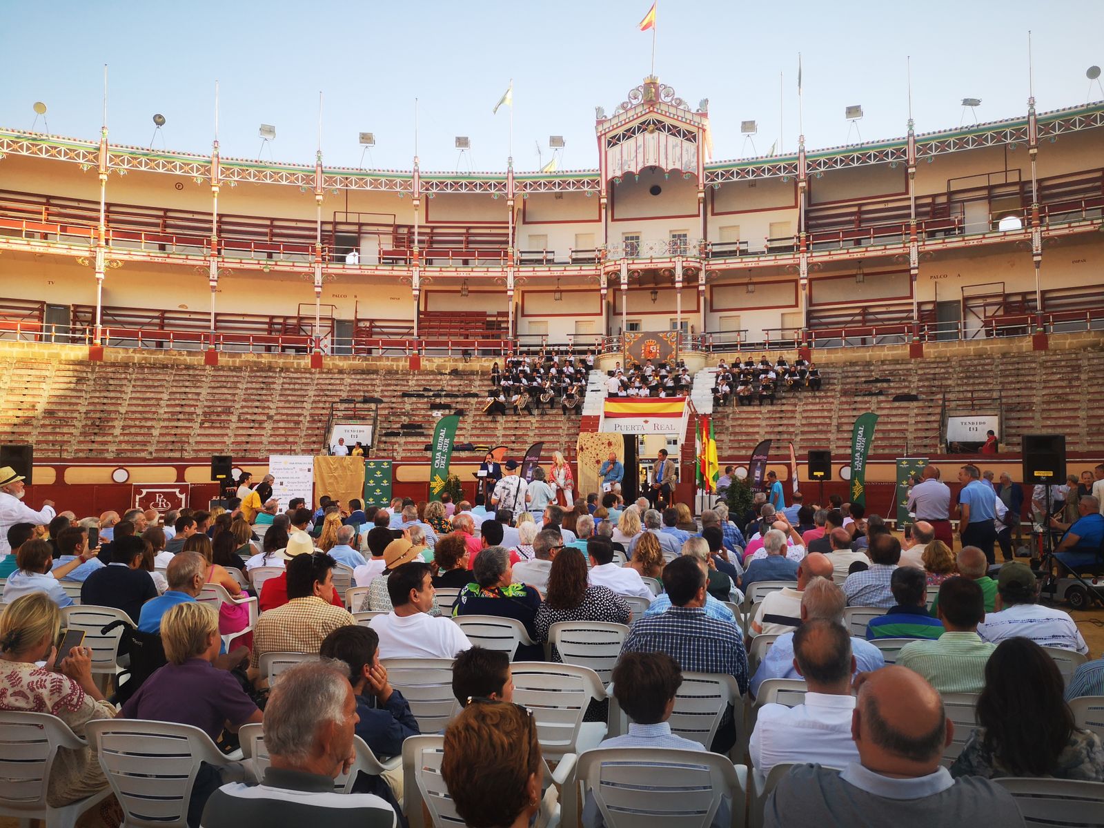 Una imagen del acto de presentación del cartel taurino de El Puerto para este verano.