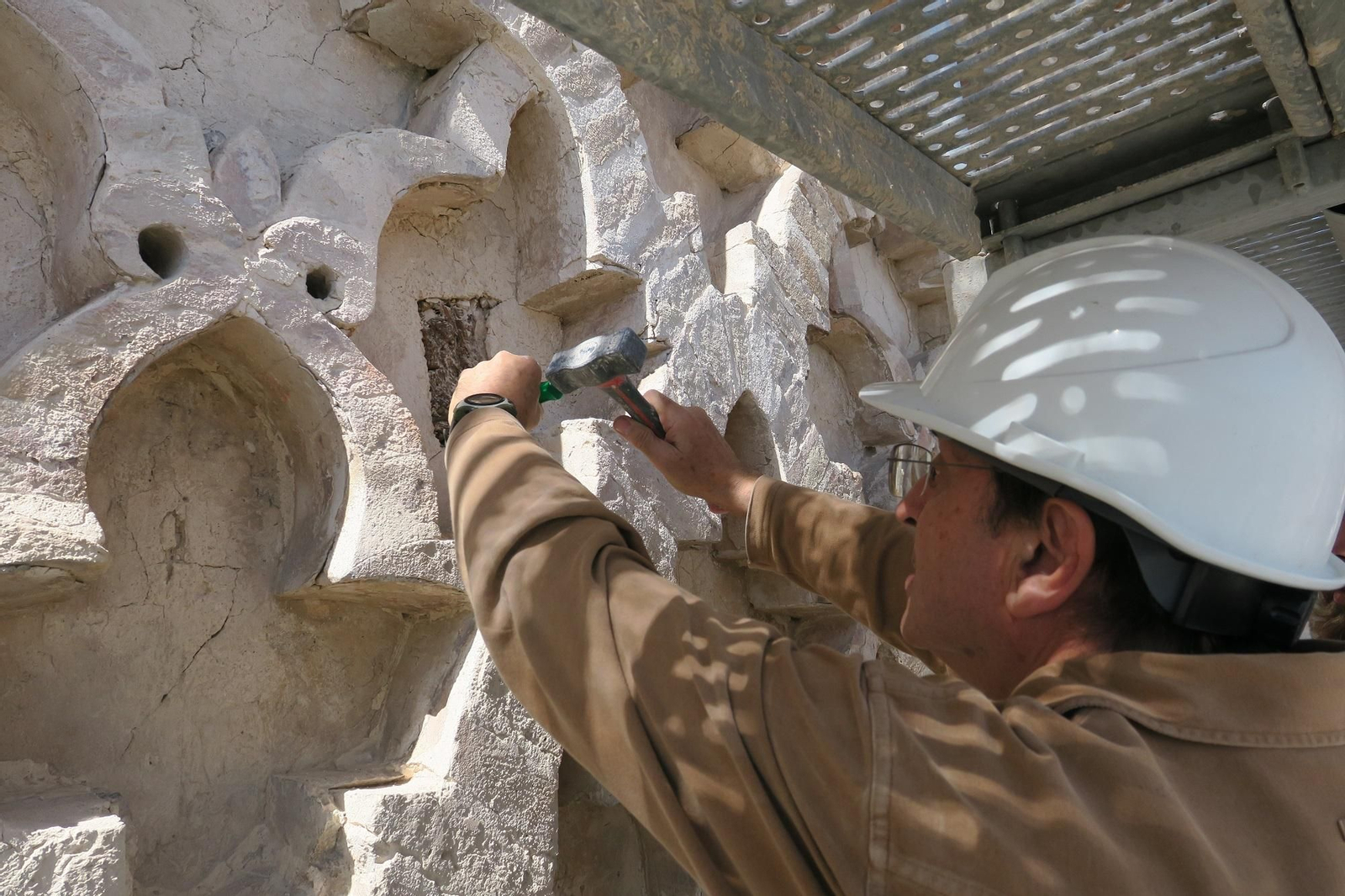 Dendrocronologia en la cara este.