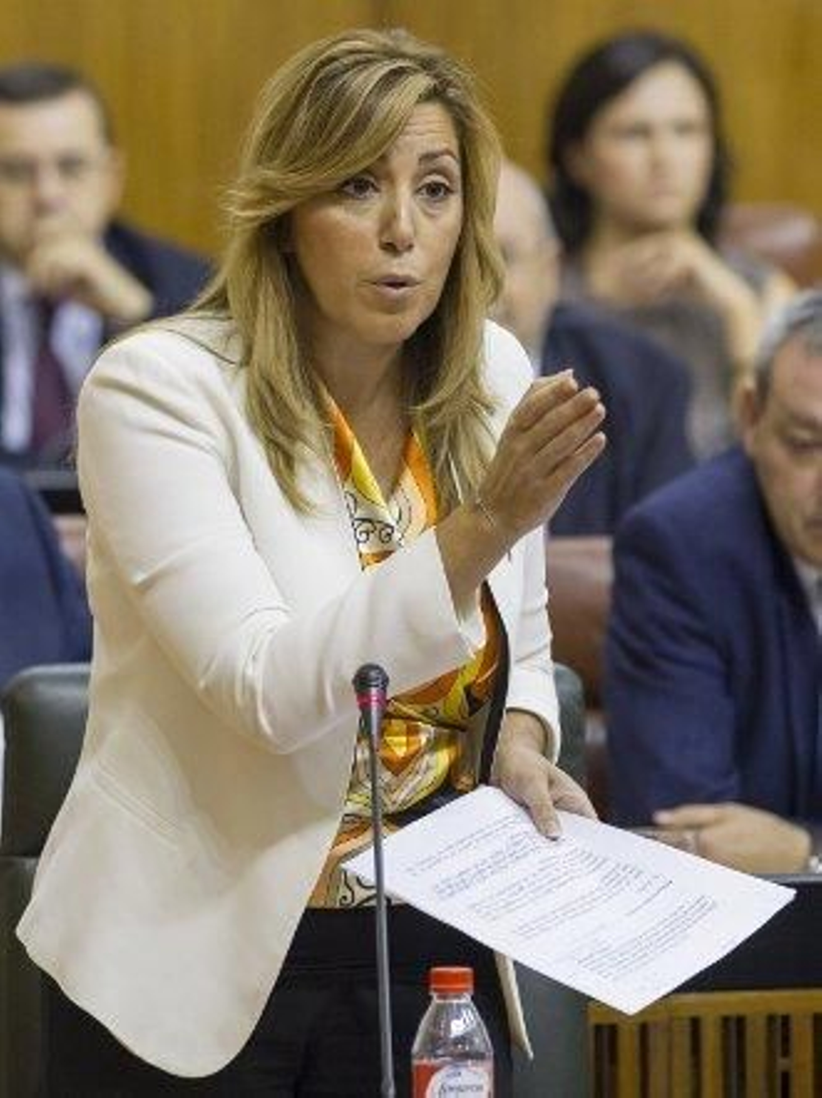 Díaz: "Ya veremos al salir de la recesión cuántos derechos hemos dejado en el camino"