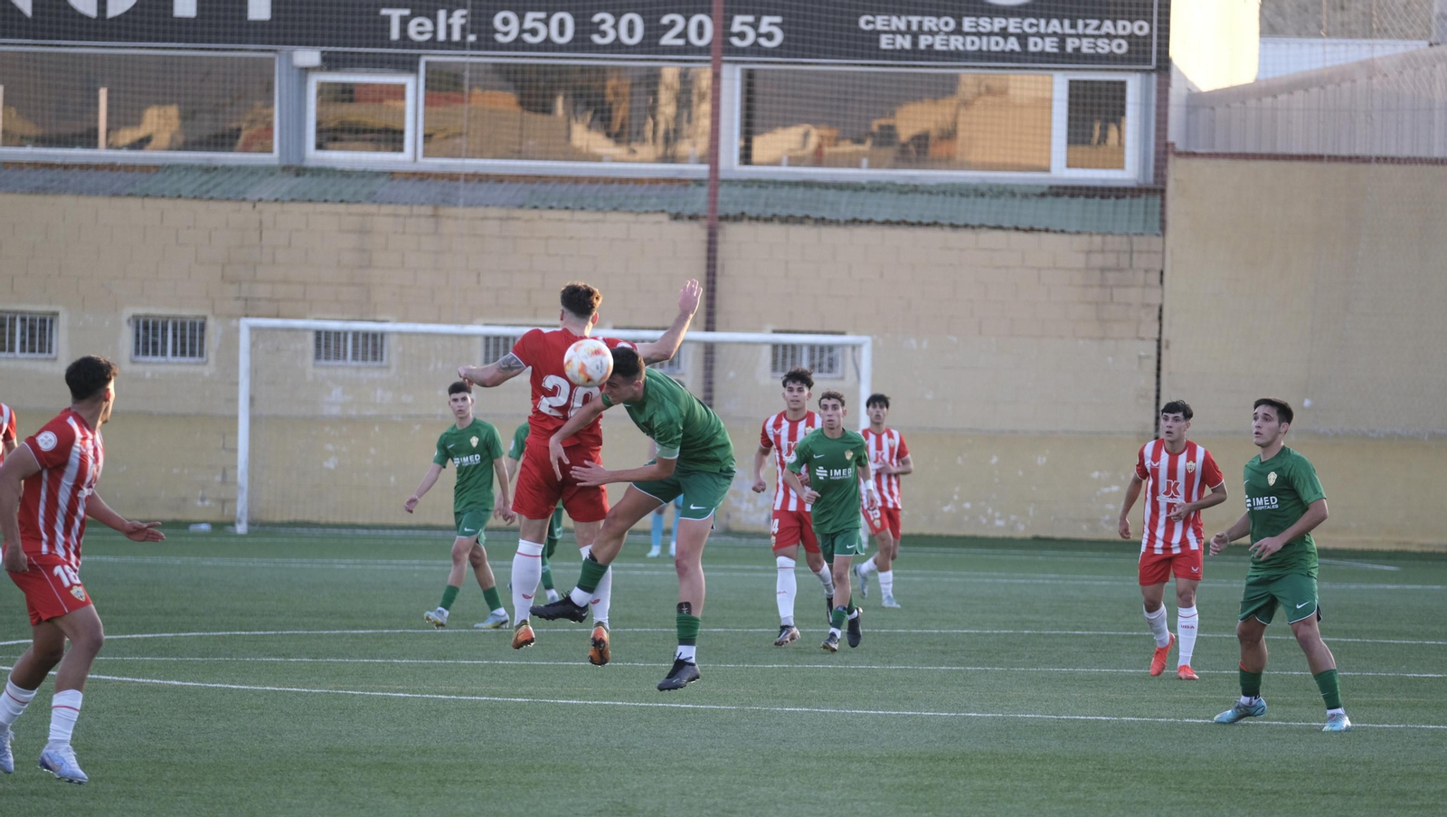 Imágenes del partido U.D. Almería-Elche C.F. de la Copa del Rey Juvenil