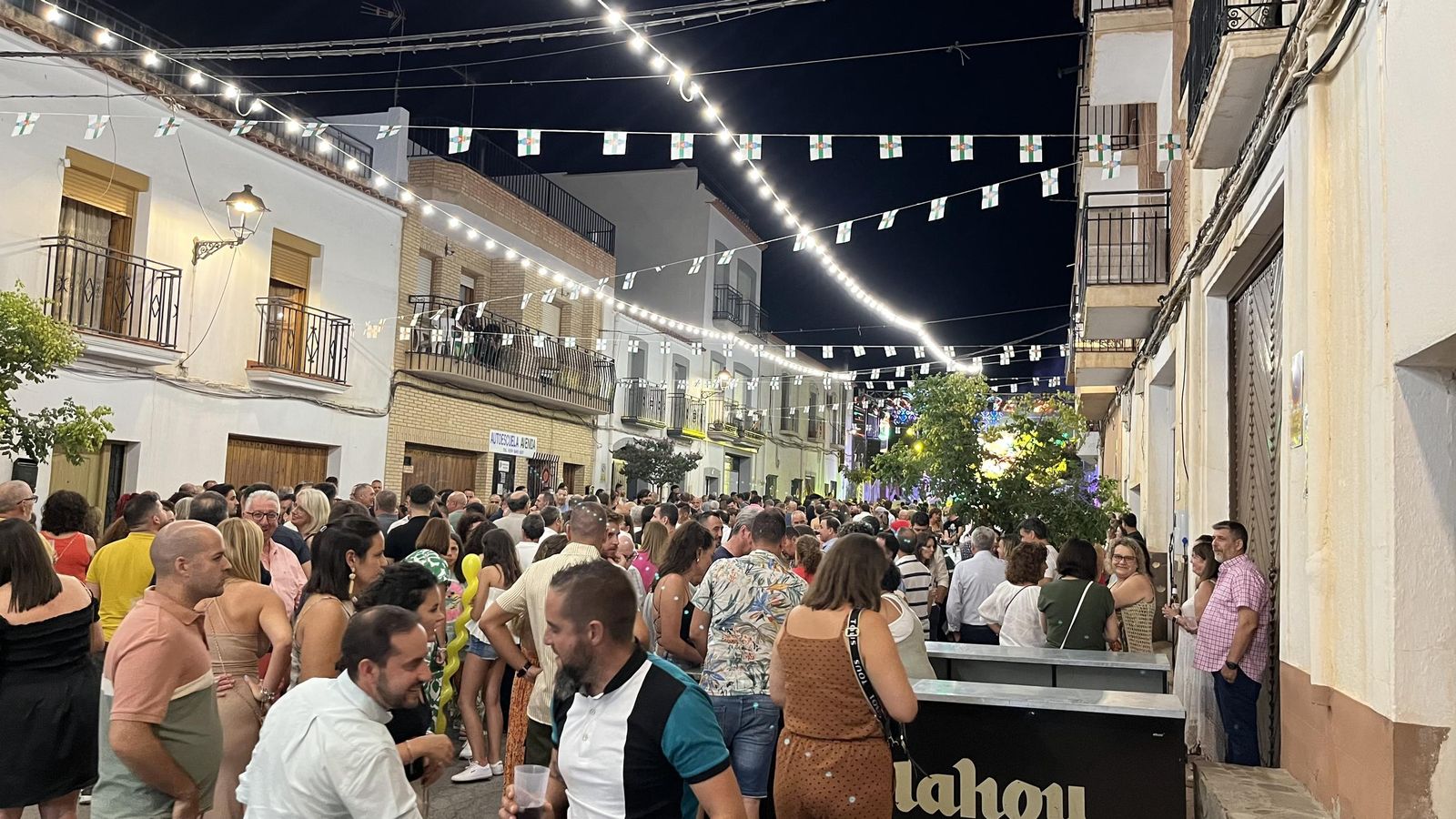 La feria y la posterior verbena mantuvo a los abulenses despiertos hasta altas horas de la madrugada