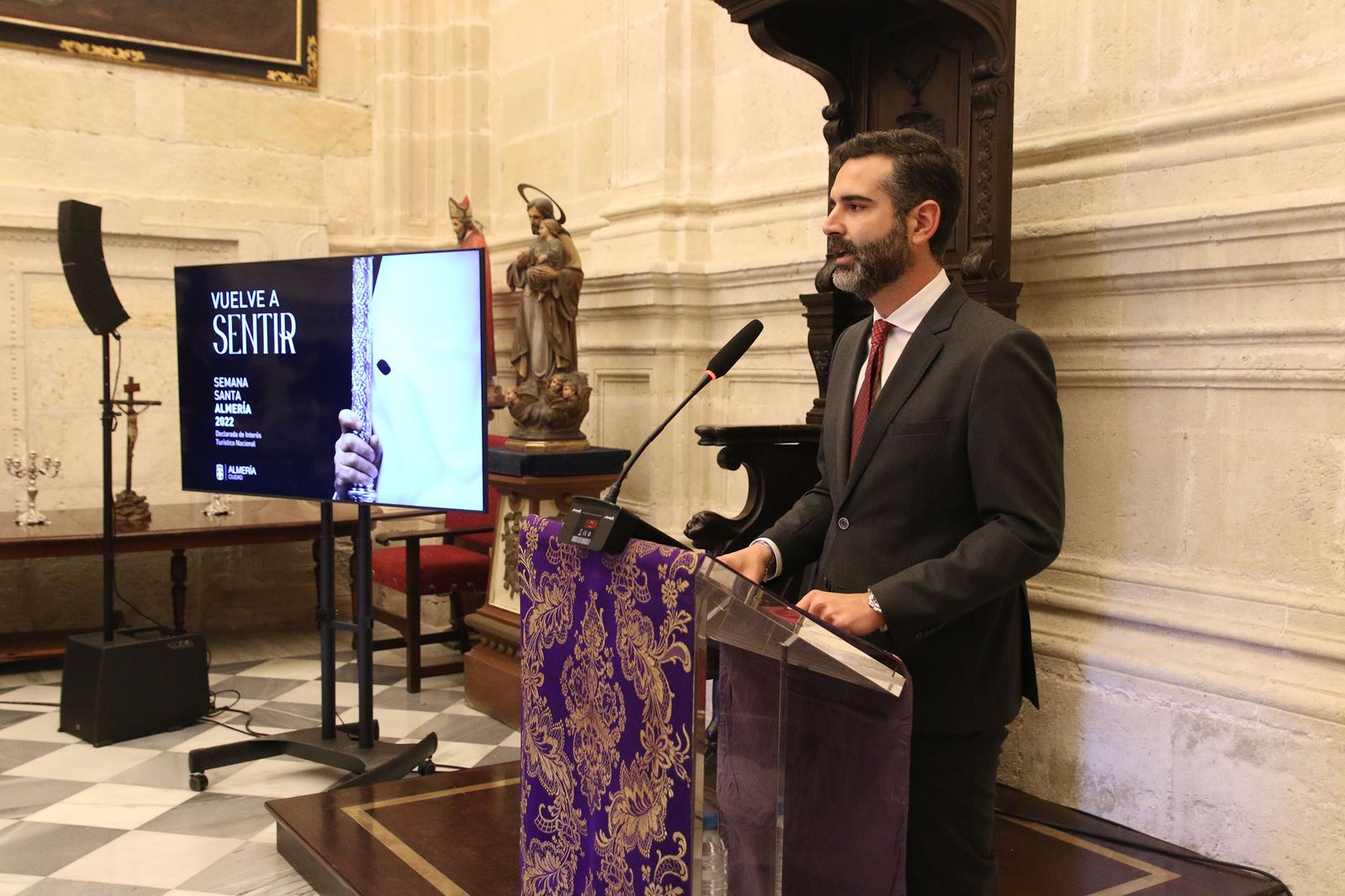Fotogalería de la presentación de la Semana Santa de Almería 2022