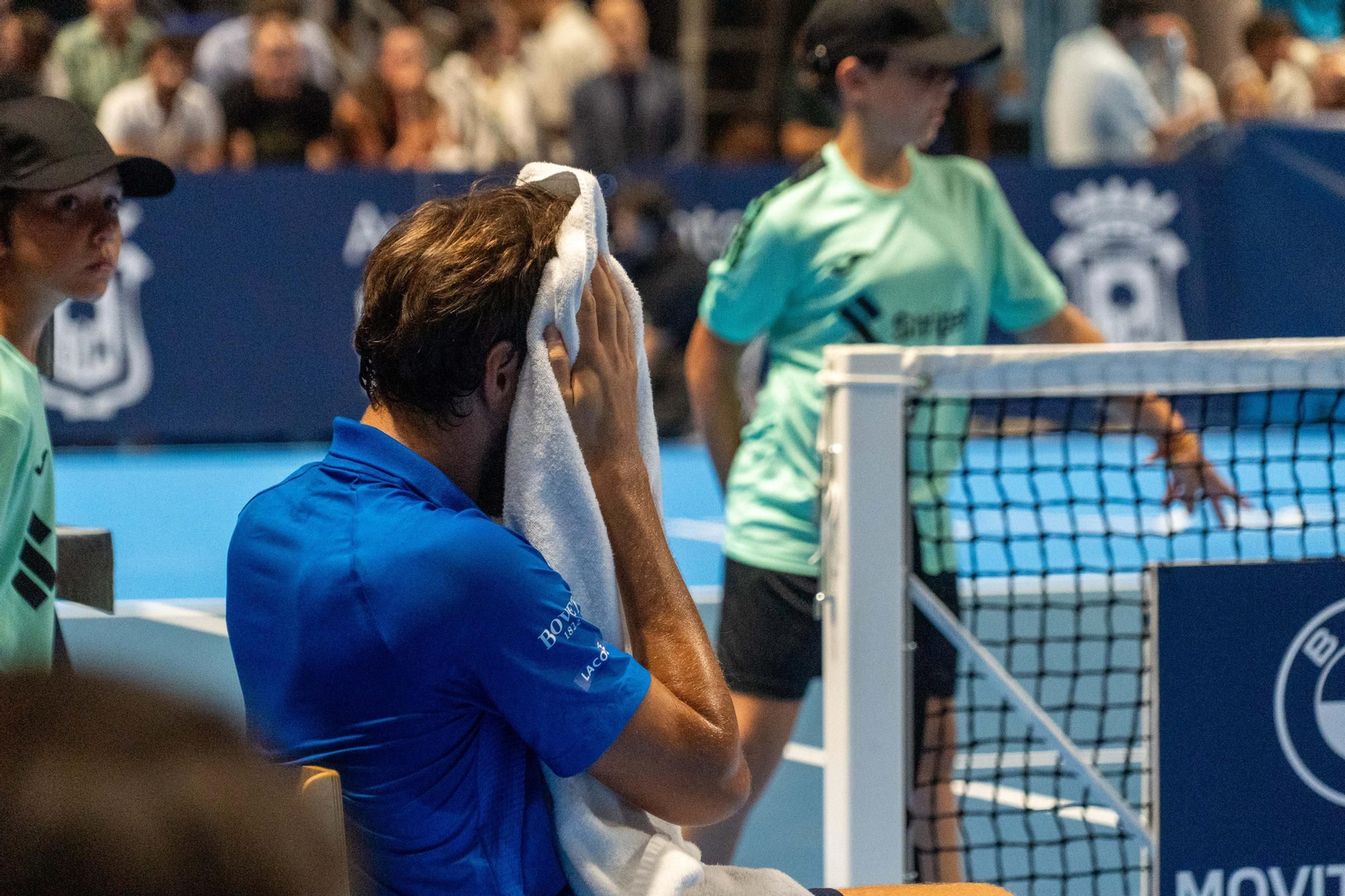 Imágenes de la final masculina de la Copa del Rey de tenis entre Daniil Medvedev y Alejandro Davidovich