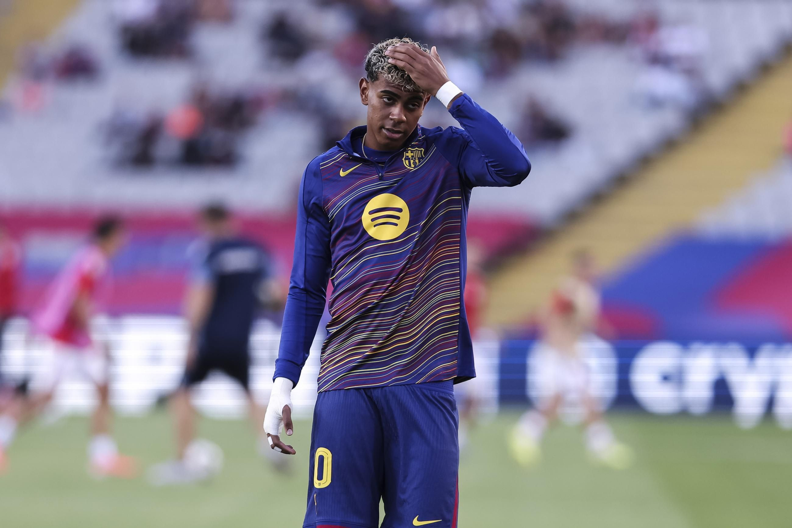 Las fotos del Barcelona-Olympiacos