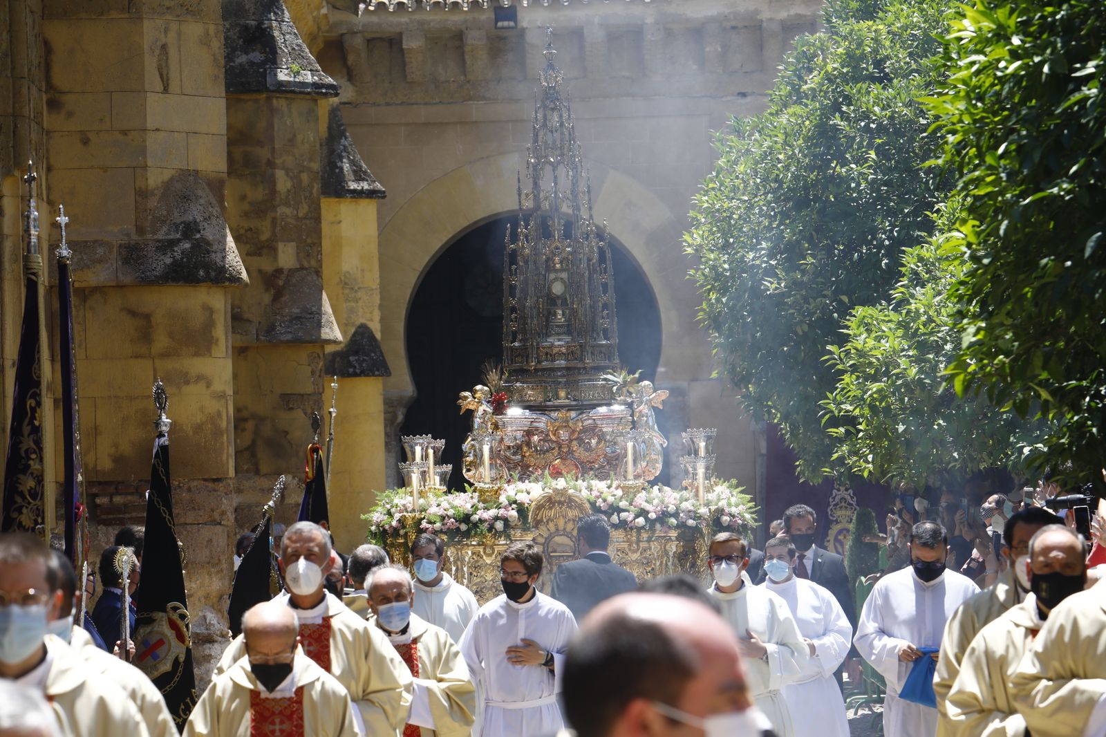 La procesión del Corpu Christi de Córdoba, en imágenes