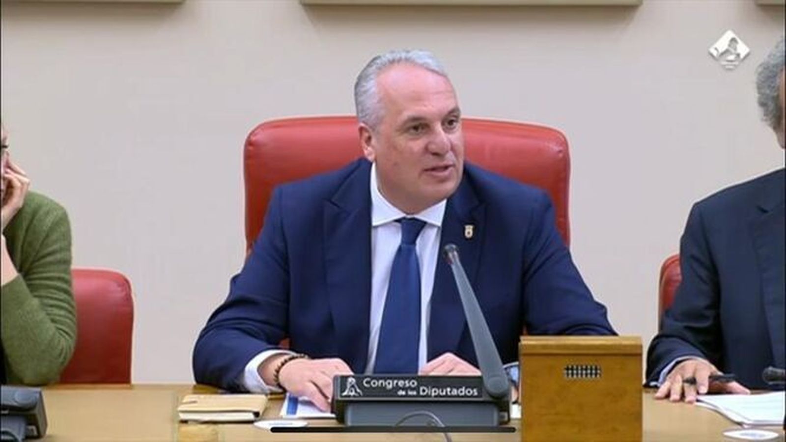 Juan Carlos Ruiz Boix en el Congreso.