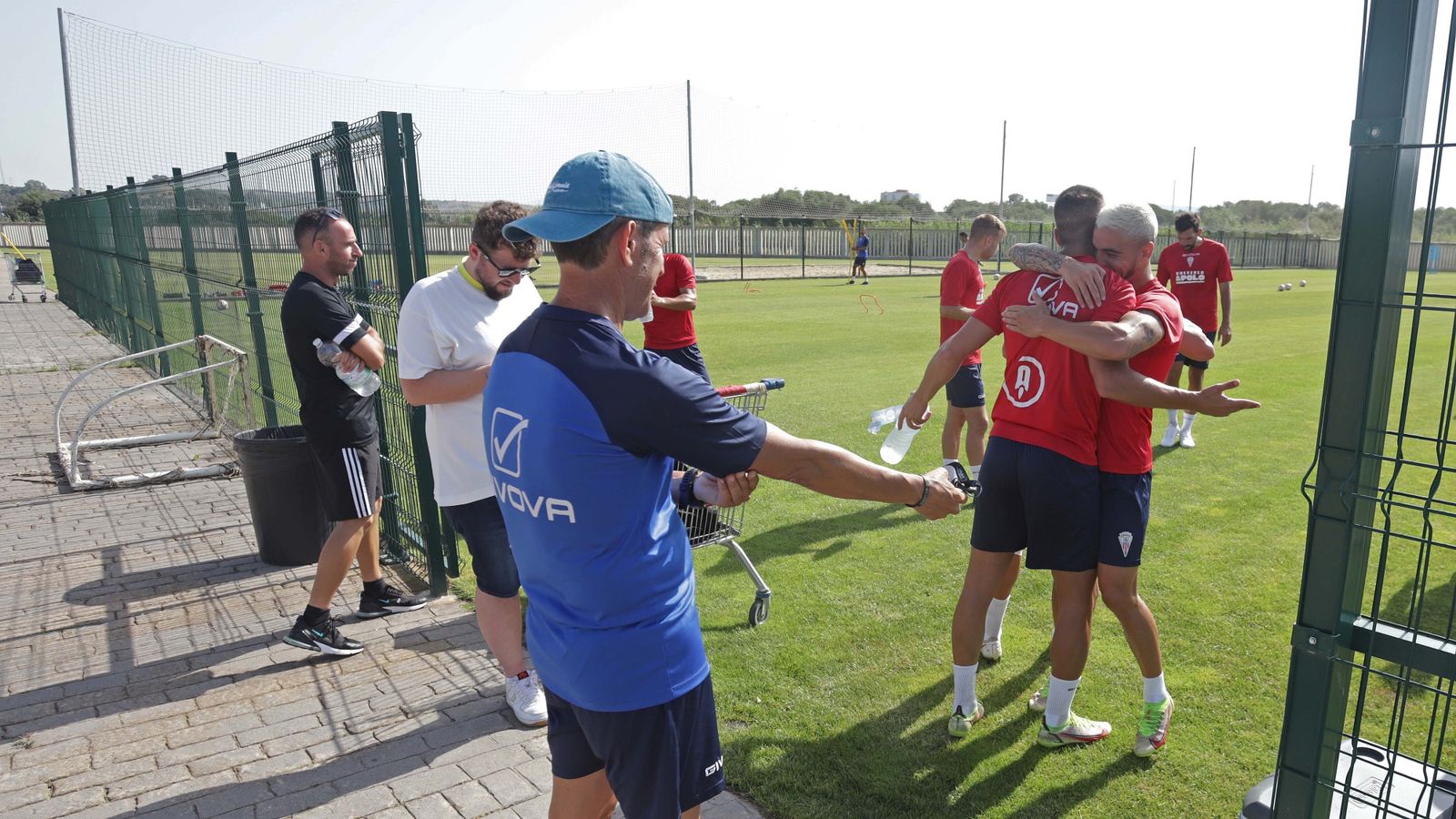 Fotos del primer entrenamiento del Algeciras CF