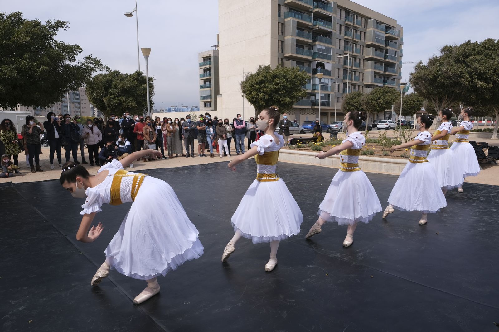 Fotogalería colocación primera piedra Conservatorio Profesional de Danza 'Kina Jiménez' de Almería