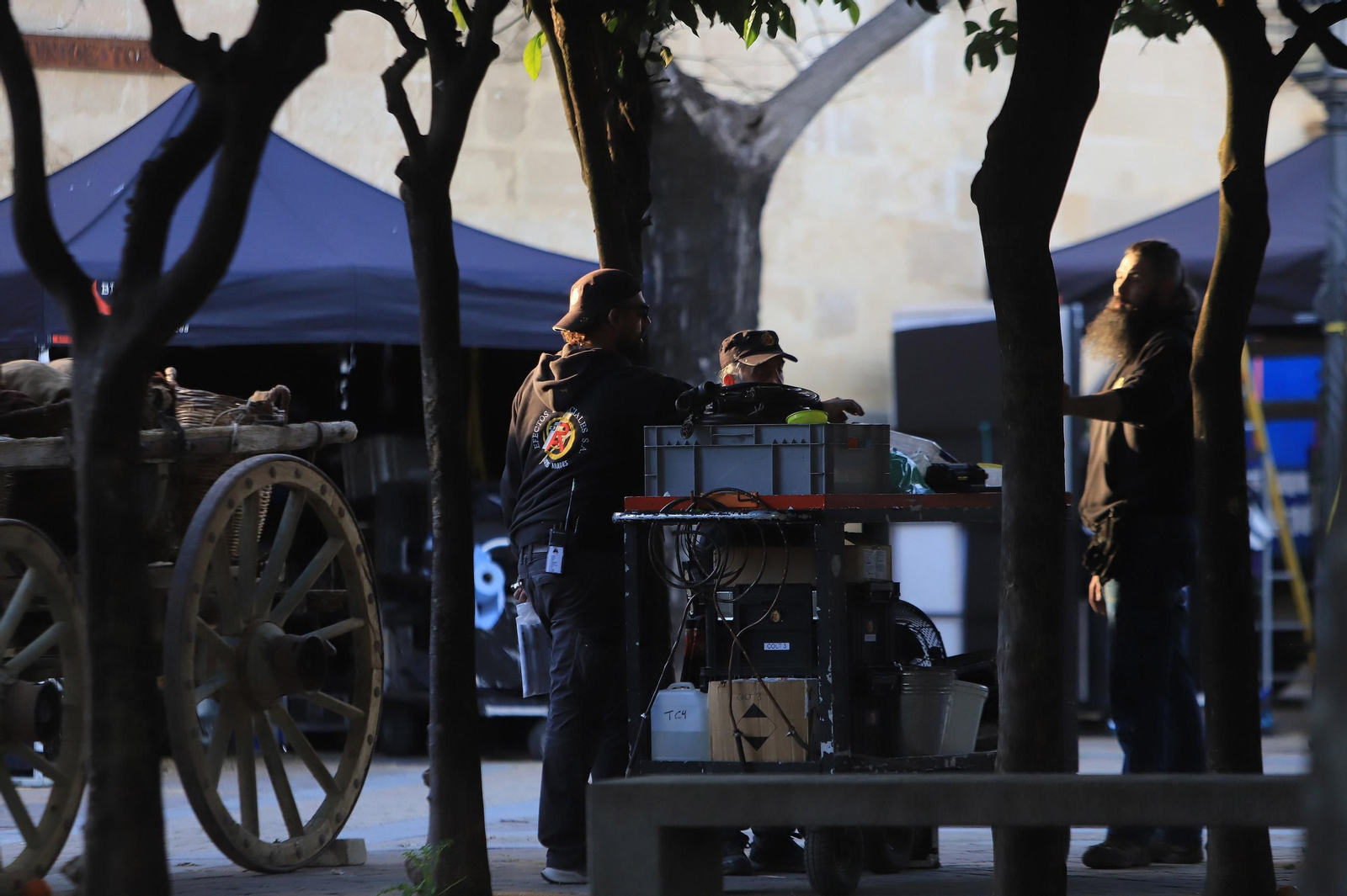 Último día de rodaje en Jerez de la serie Young Holmes