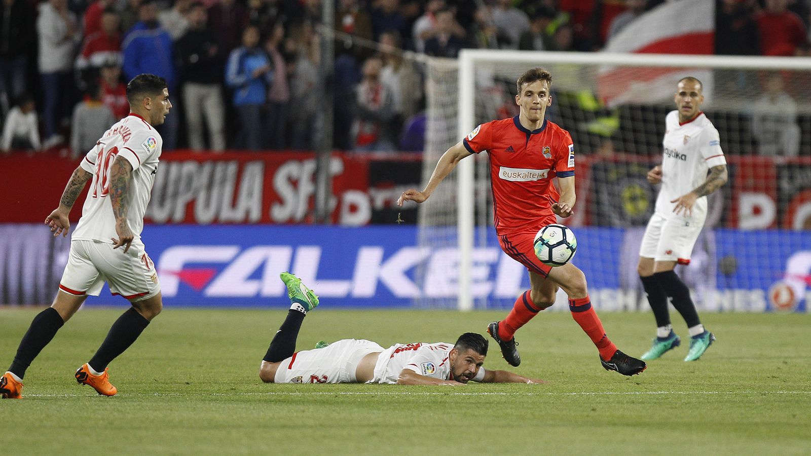 Las imágenes del Sevilla-Real Sociedad