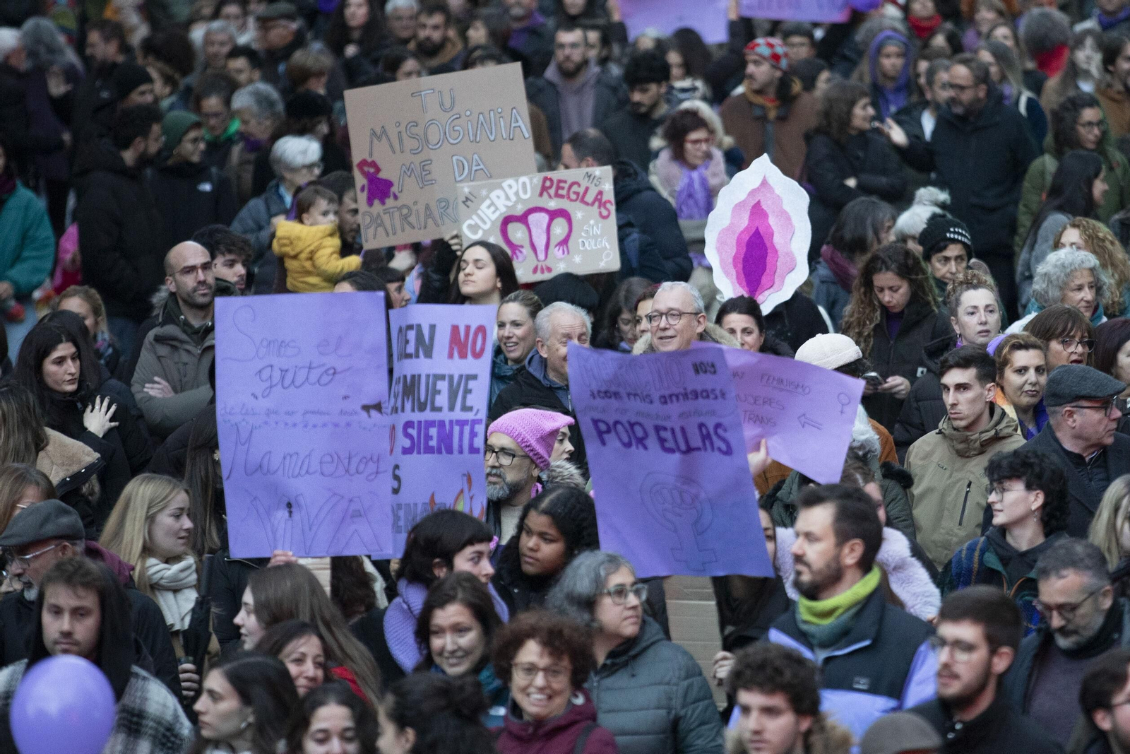Manifestación del 8M en Granada
